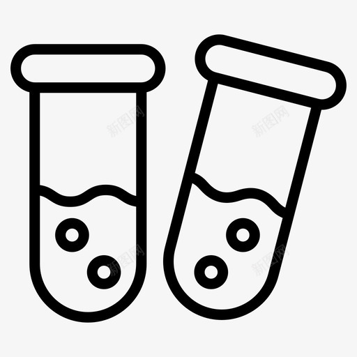 试管血液容器血液研究svg_新图网 https://ixintu.com 血液 试管 测试 容器 研究 样本 实验室 医疗 收集
