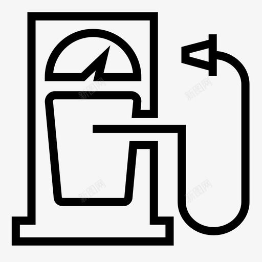 加油汽车svg_新图网 https://ixintu.com 加油 汽车