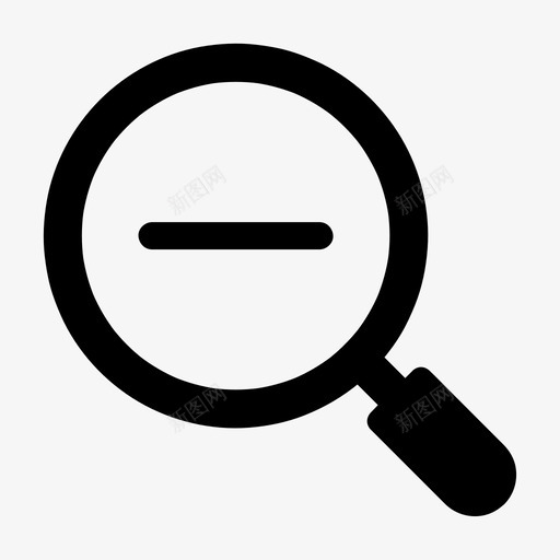 缩小gps位置svg_新图网 https://ixintu.com 缩小 位置 地图 放大镜