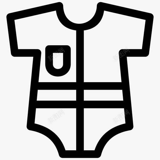 衬衫婴儿衣服svg_新图网 https://ixintu.com 衬衫 婴儿 衣服 服装时尚 儿童 时尚 服装 图标