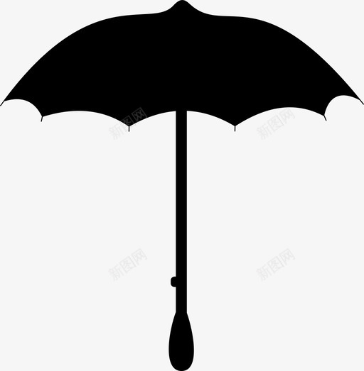 雨伞雨风暴svg_新图网 https://ixintu.com 雨伞 风暴 天气