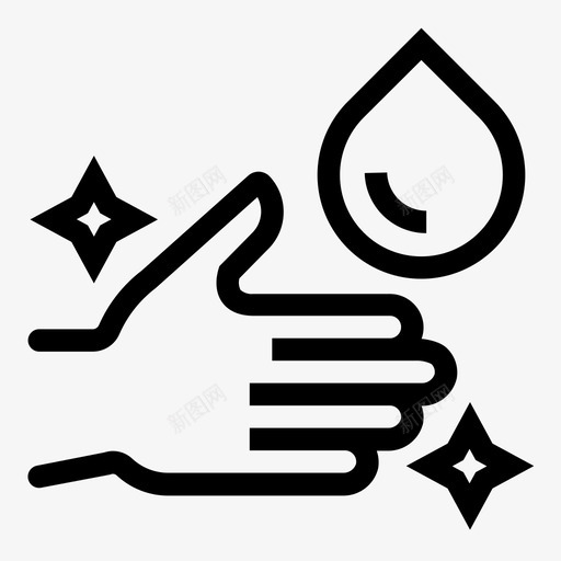 卫生手医疗svg_新图网 https://ixintu.com 卫生 生手 医疗 消毒剂 洗手