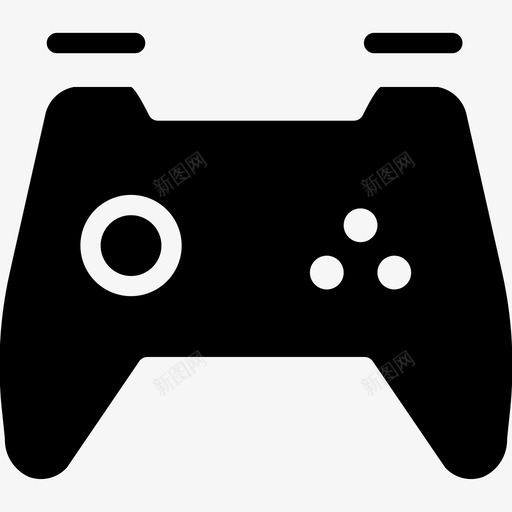 控制器游戏板游戏svg_新图网 https://ixintu.com 游戏 控制器 多媒体 技术 视频 公司