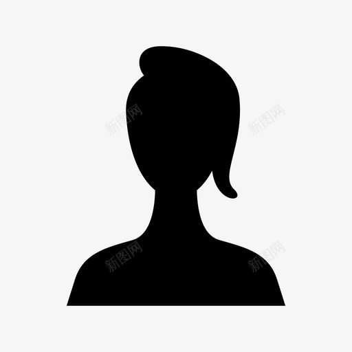 人性格女人svg_新图网 https://ixintu.com 人性 性格 人人 女人 人的 轮廓