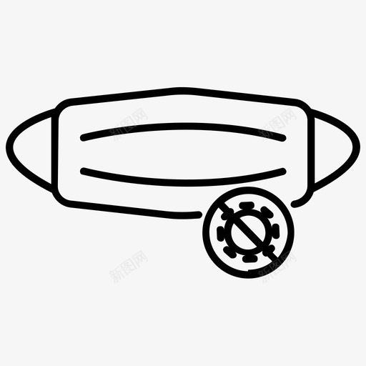 面具冠状病毒医生svg_新图网 https://ixintu.com 病毒 面具 冠状 医生 健康 无病 医学