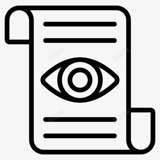 眼科报告眼科测试医学报告svg_新图网 https://ixintu.com 报告 眼科 测试 医学 光学 学行 图标 集合