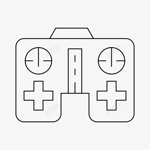 游戏板设备小工具svg_新图网 https://ixintu.com 游戏 设备 小工 工具 电子设备 细线