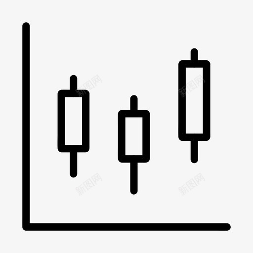 蜡烛吧市场股票svg_新图网 https://ixintu.com 蜡烛 市场 股票 交易 股票市场