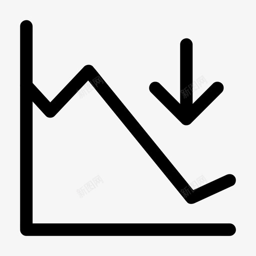 市场下跌股票交易svg_新图网 https://ixintu.com 市场 下跌 股票 下跌股 交易 股票市场