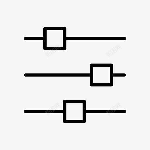 参数筛选器首选项svg_新图网 https://ixintu.com 参数 筛选 首选项 设置 滑块行