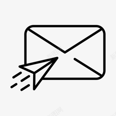发送电子邮件信封信息图标