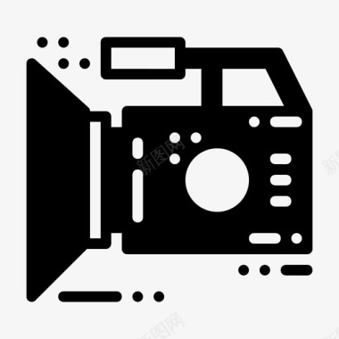专业摄像机相机数码图标