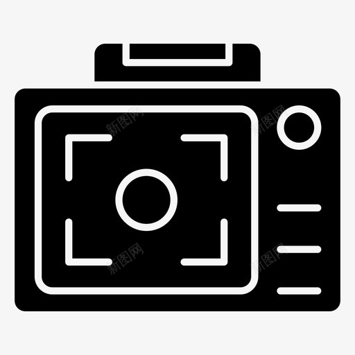 相机单反对焦svg_新图网 https://ixintu.com 摄影 相机 单反 对焦 立体