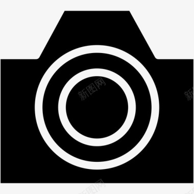 照相机硬件电影图标