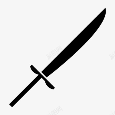 剑长剑海盗剑图标