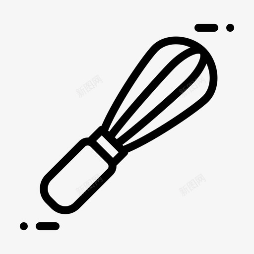 吹气球厨房用具svg_新图网 https://ixintu.com 吹气 气球 厨房用具 鞭打