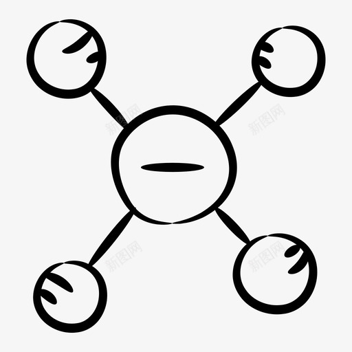 节点网络连接节点网状网络svg_新图网 https://ixintu.com 网络 节点 连接 图表 网状 拓扑 线图 图标 集合