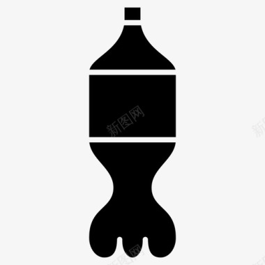可乐瓶子苏打水图标