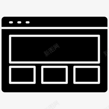 网页设计网页开发网站图标