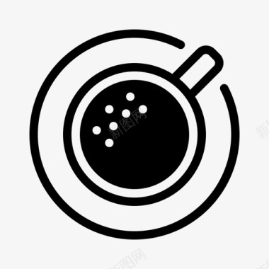 咖啡饮料咖啡店图标