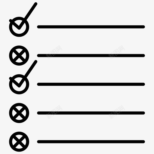 调查检查表考试svg_新图网 https://ixintu.com 调查 检查表 考试 多项 选择 待办 事项 列表 用户界面