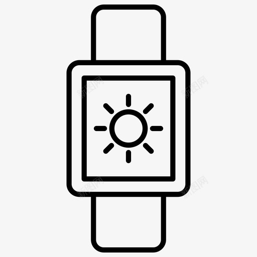 智能手表灯光亮度svg_新图网 https://ixintu.com 智能 手表 灯光 光亮度 设置