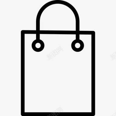 采购产品袋子篮子商务工具图标