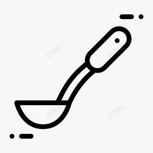 勺子厨房汤svg_新图网 https://ixintu.com 勺子 厨房 汤勺子 用具 厨房用具