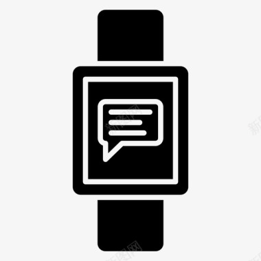 智能手表信息短信图标