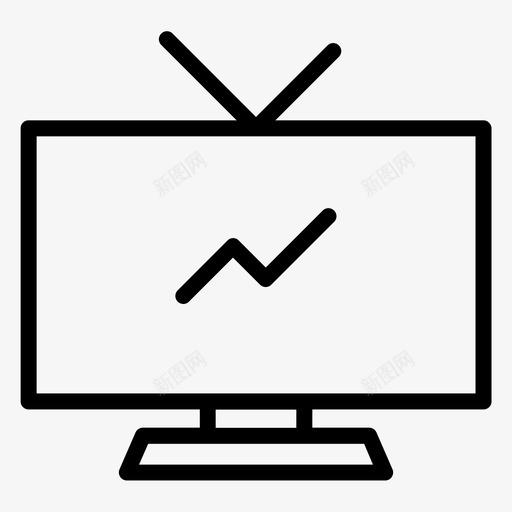 电视线路板显示屏svg_新图网 https://ixintu.com 电视 线路板 显示屏 显示器 多媒体 线路 图标