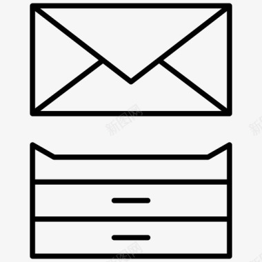 存档电子邮件信件图标