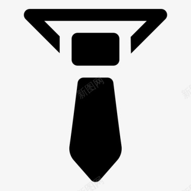 领带商务礼服图标