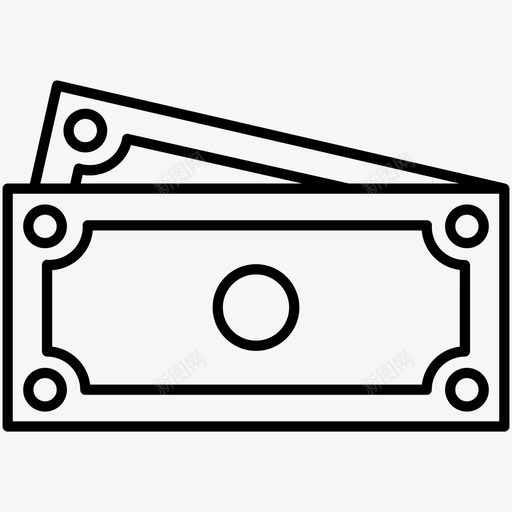 现金账单收入svg_新图网 https://ixintu.com 现金 账单 收入 钱钞票 钞票 电子商务