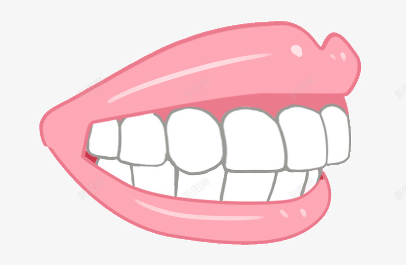深覆盖龅牙凸嘴牙齿png免抠素材_新图网 https://ixintu.com 凸嘴 大板牙 牙齿 覆盖 龅牙