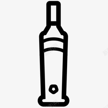 伏特加酒精瓶子图标