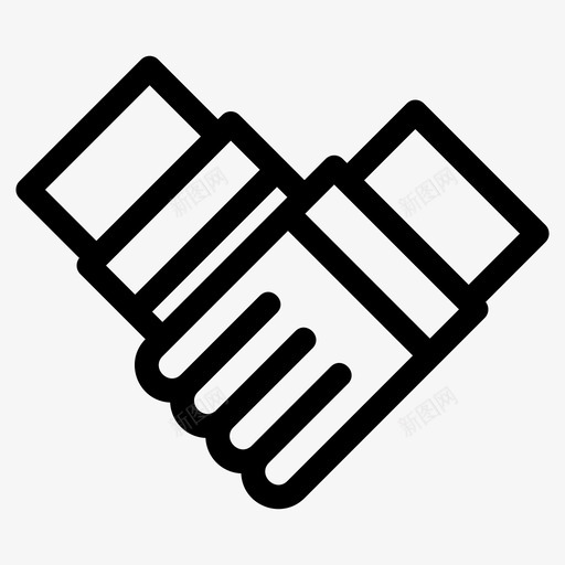 交易联盟合同svg_新图网 https://ixintu.com 握手 交易 联盟 合同 金融