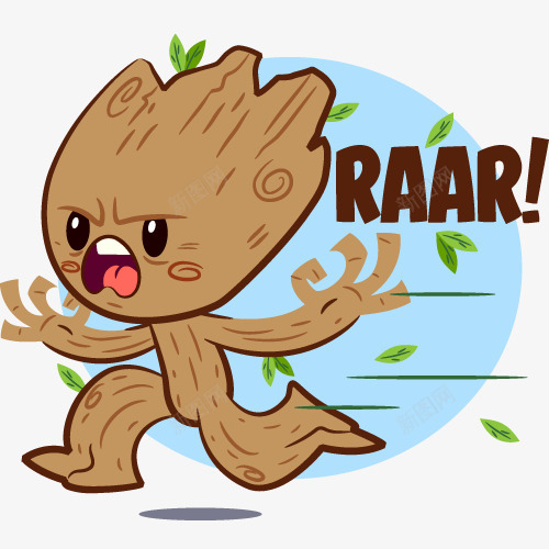 Guardians of the Galaxy Vol2 Facebook Stickers on BehanceQ人物png免抠素材_新图网 https://ixintu.com 人物