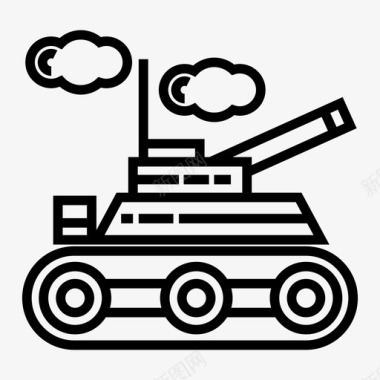 坦克装甲战斗图标
