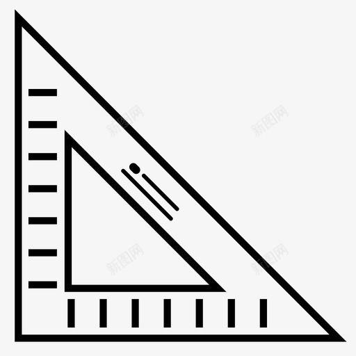 木匠广场角度测量svg_新图网 https://ixintu.com 木匠 广场 测量 角度 木工 工具