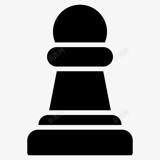 棋子象棋运动svg_新图网 https://ixintu.com 棋子 运动 象棋 游戏 图标 收藏