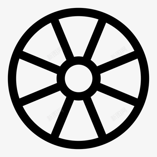 轮毂简单干净的圆形笔划svg_新图网 https://ixintu.com 轮毂 简单 干净 圆形 笔划