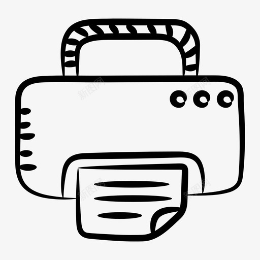 打印机输出设备印刷机svg_新图网 https://ixintu.com 打印机 输出 设备 印刷机 排字机 无线 在线学习