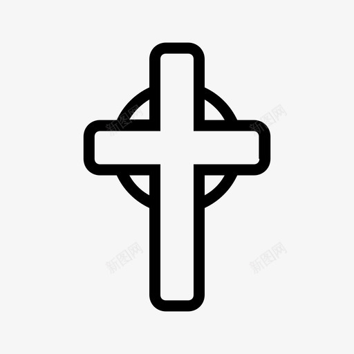 十字架耶稣复活svg_新图网 https://ixintu.com 十字架 耶稣 复活 复活节