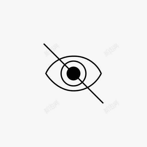 闭上眼睛隐藏用户界面svg_新图网 https://ixintu.com 闭上 眼睛 隐藏 用户界面 流行