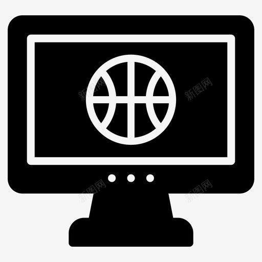 在线体育篮球游戏电脑svg_新图网 https://ixintu.com 在线 体育 游戏 在线游戏 篮球 电脑 电子游戏 运动 图标 收藏