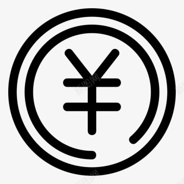 日元债券现金图标