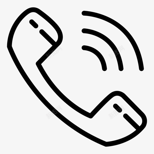 手机通讯对话框svg_新图网 https://ixintu.com 手机 智能 手机通讯 对话框 图标