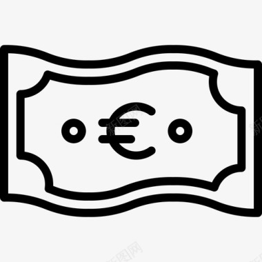 欧元货币金融图标