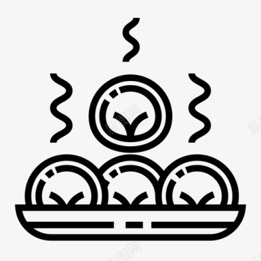 pelmeni料理饺子图标