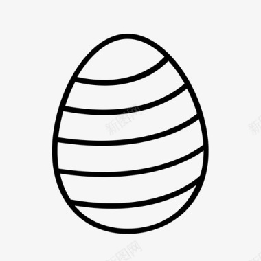 复活节复活节彩蛋好玩图标